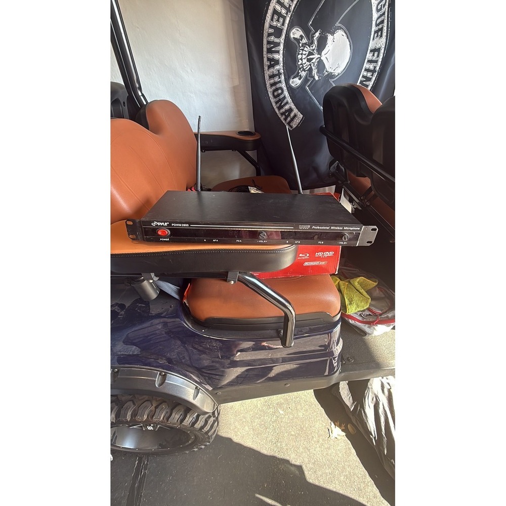 Pyle PDWM2800 Dual Channel UHF Wireless Microphone System